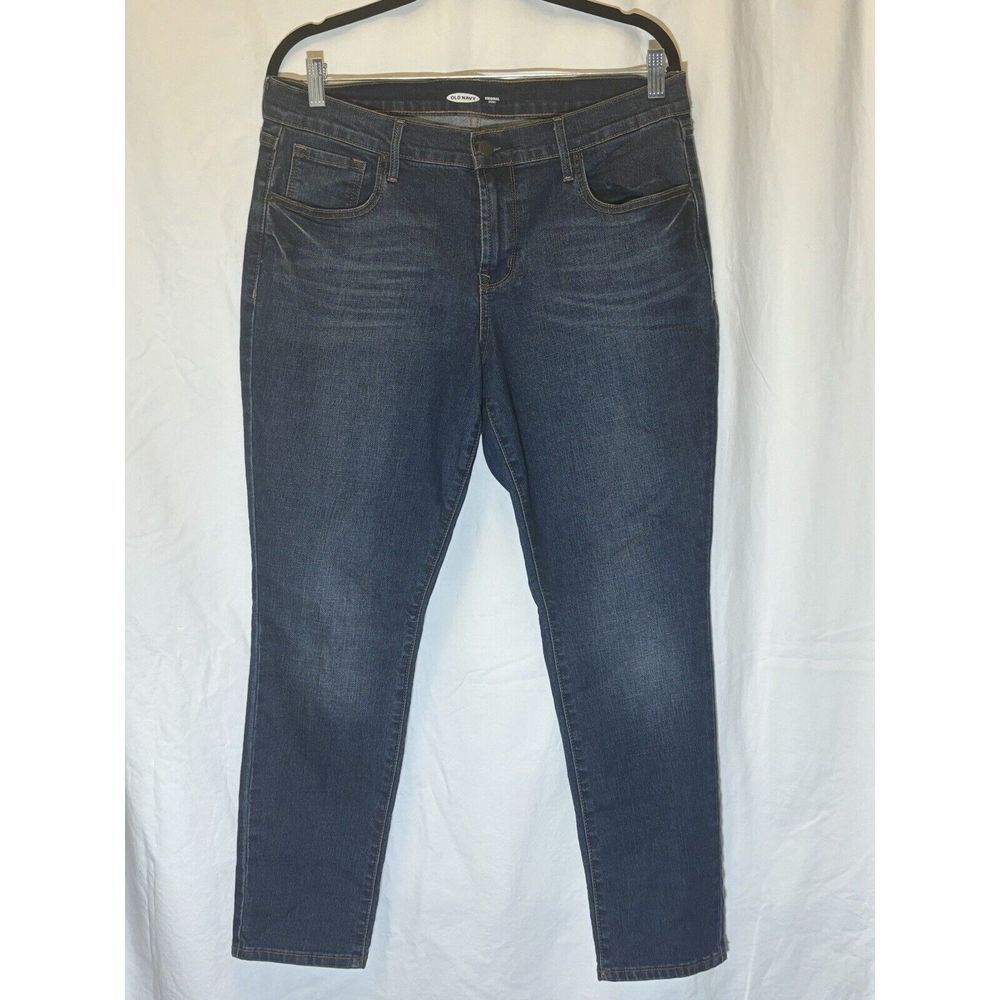 OLD NAVY Original Mid-rise Skinny Womens jeans 12 SHORT EUC‎ V5